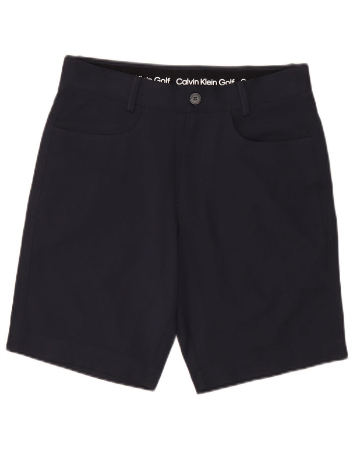 Pantaloni scurți casual pentru bărbați Calvin Klein W30 Poliester bleumarin mediu