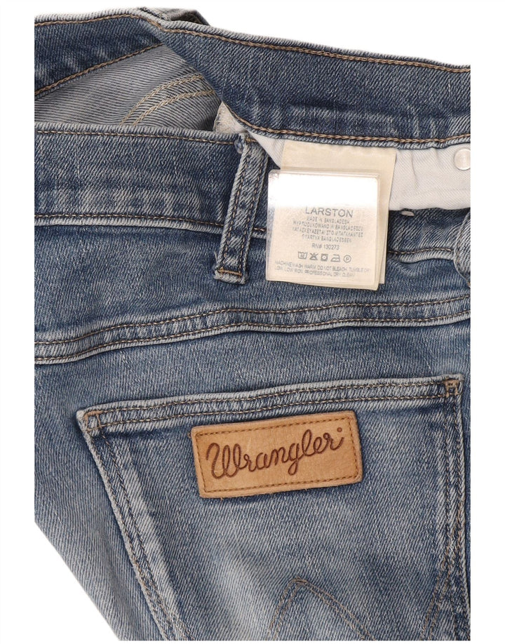 Blugi pentru bărbați Wrangler Larston Slim W32 L32 Bumbac albastru