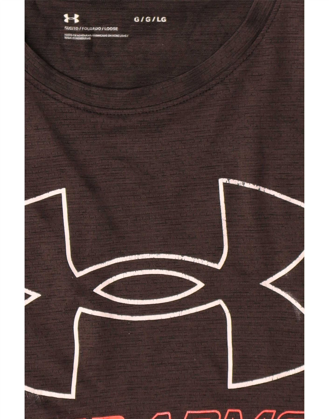 Tricou grafic Under Armour pentru bărbați Top mare negru
