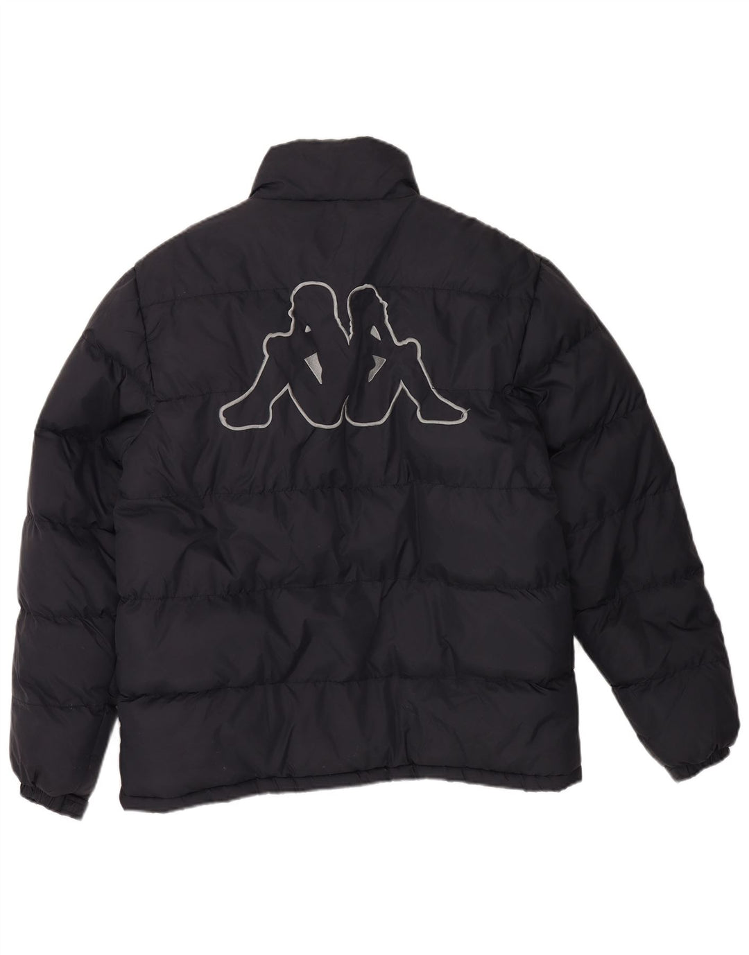 Jachetă căptușită cu grafică pentru bărbați KAPPA UK 40 Poliester mare bleumarin