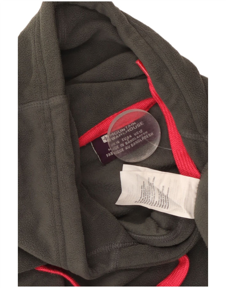 Pulover din lână pentru femei Mountain Warehouse UK 16, mare, gri, poliester