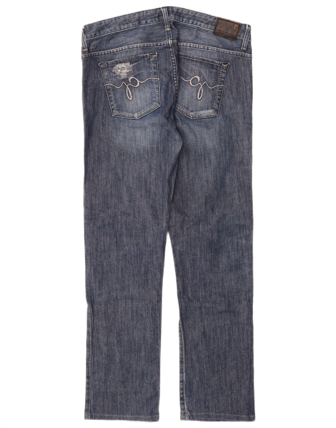 Blugi slim pentru femei Guess W30 L30 bumbac albastru