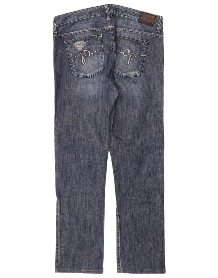 Blugi slim pentru femei Guess W30 L30 bumbac albastru
