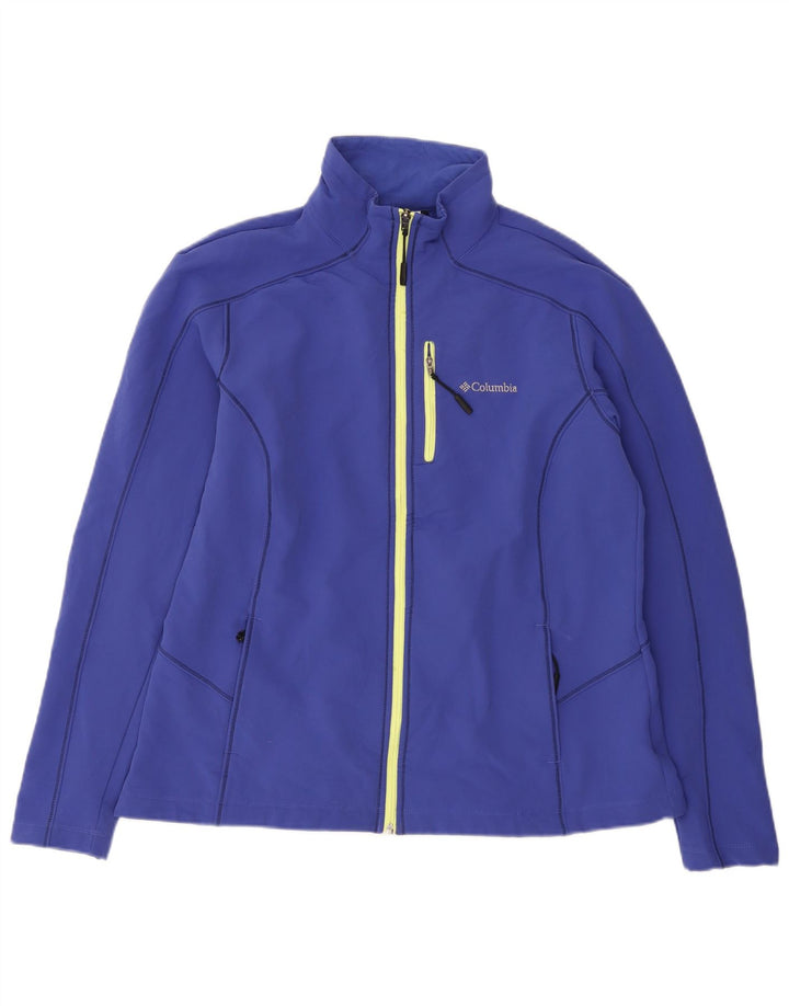 Jachetă de trening Columbia pentru femei UK 18 XL, poliester albastru