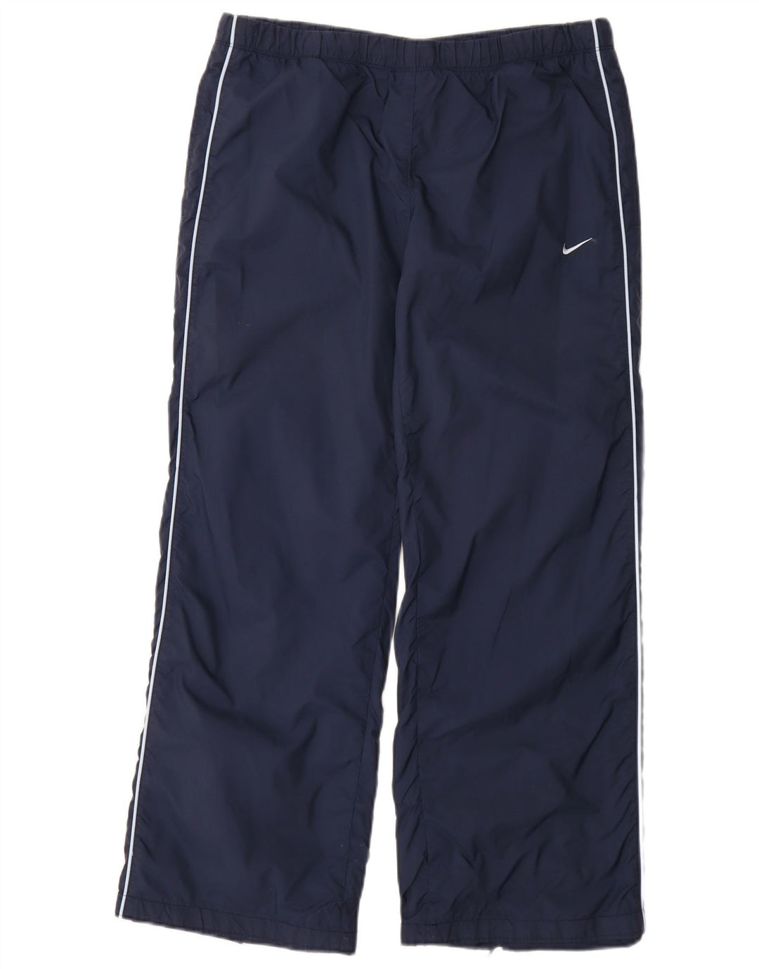 Pantaloni de trening NIKE pentru femei Marea Britanie 10/12, nailon mediu albastru bleumarin