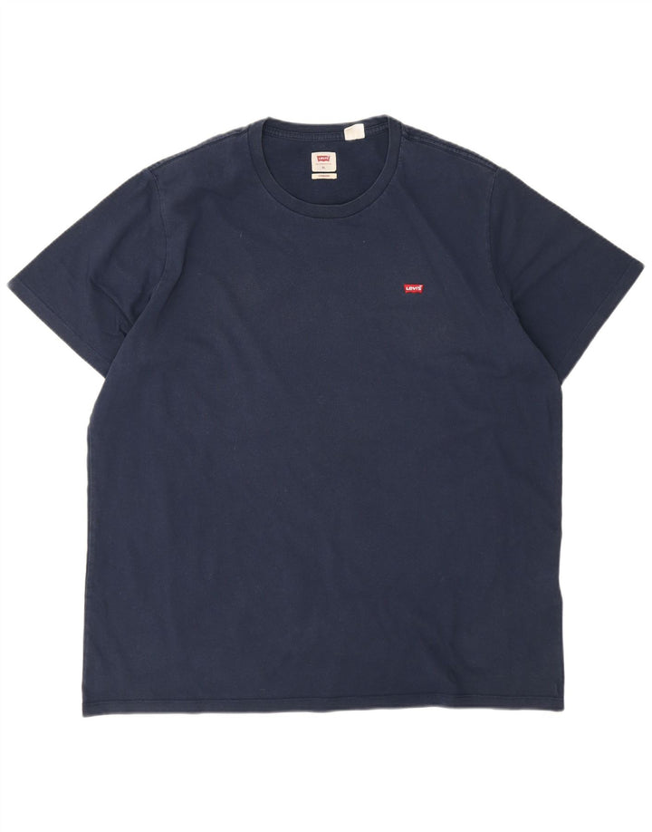 Tricou pentru bărbați Levi's Top XL Bumbac bleumarin