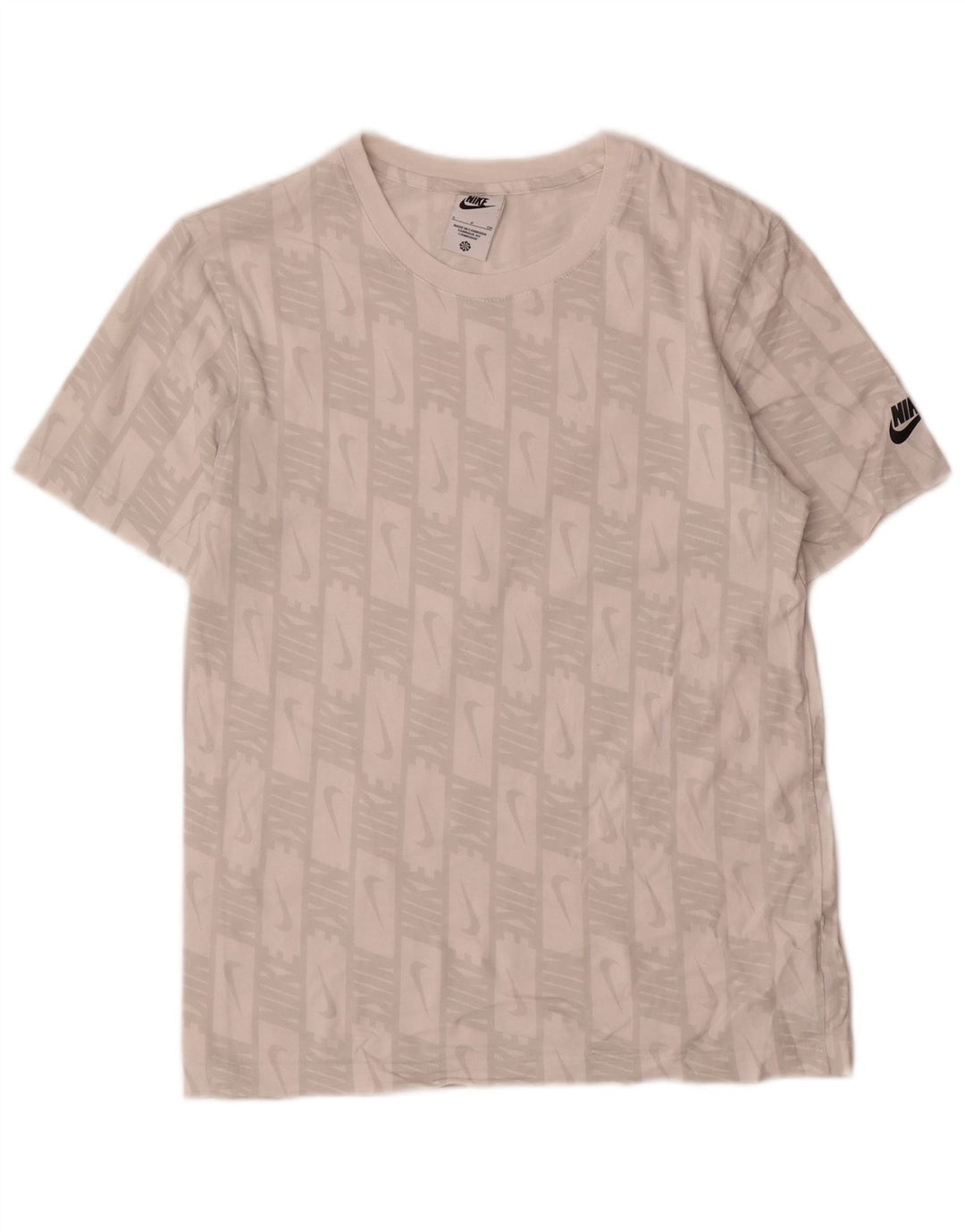 Tricou grafic Nike pentru bărbați Top mic, alb, bumbac