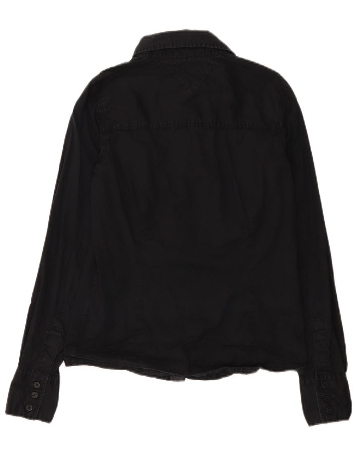 Cămașă Tommy Hilfiger pentru femei UK 12 Medium Black Bumbac