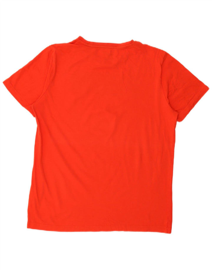PUMA Mens Graphic T-Shirt Top Large Red Cotton