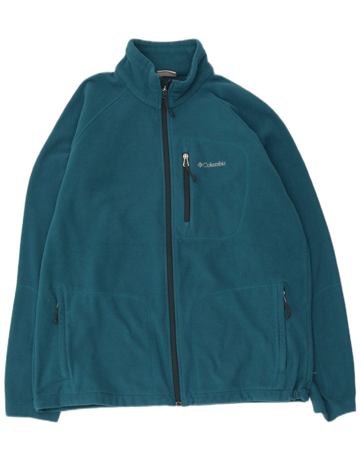 Jachetă fleece Columbia pentru bărbați UK 40 Large Blue