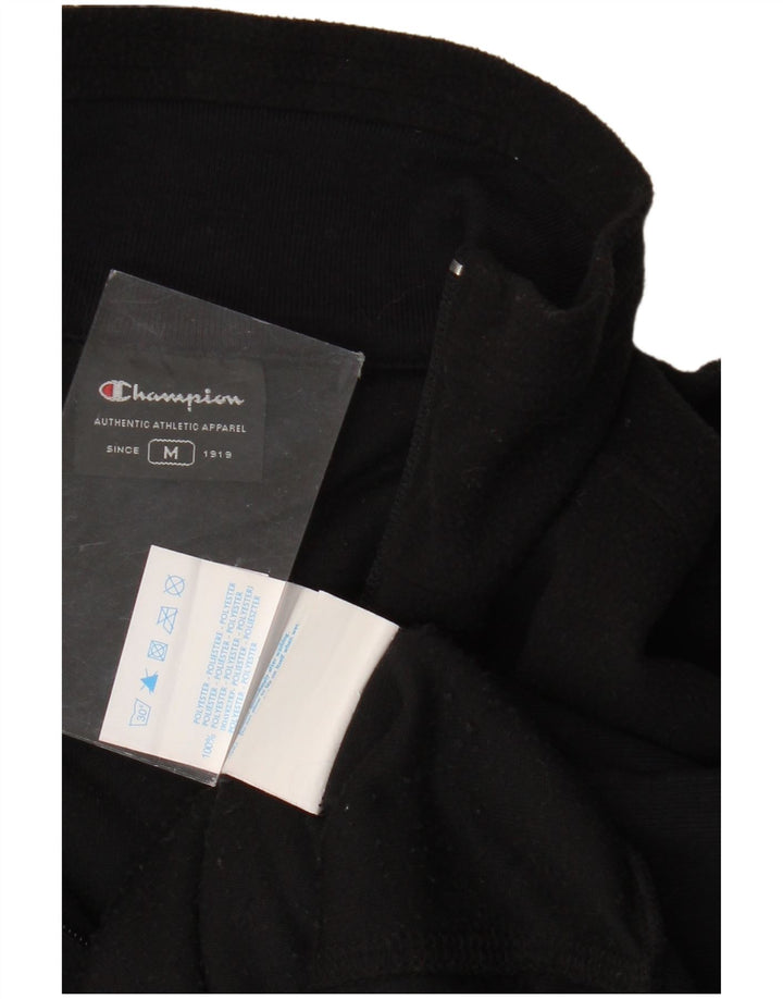 Pulover din lână pentru femei Champion, cu fermoar și gât, UK 14 Poliester mediu negru