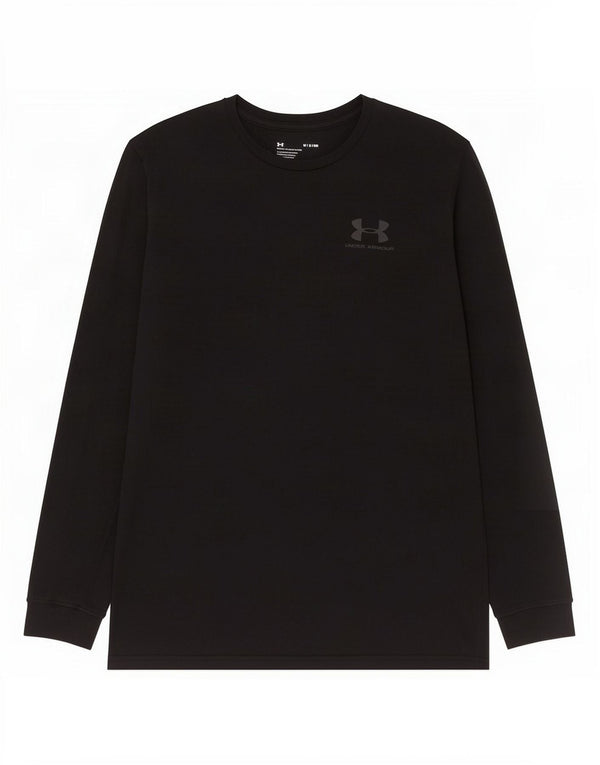 Top pentru bărbați Under Armour cu mânecă lungă, mediu negru