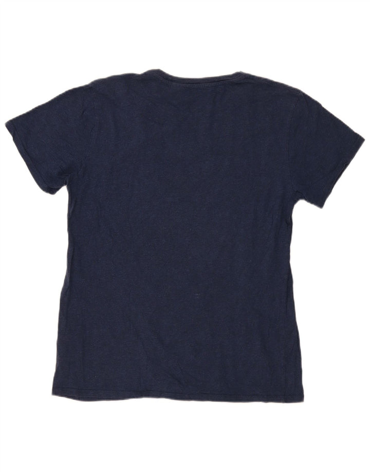 Tricou grafic pentru bărbați Levi's Top mare din bumbac bleumarin
