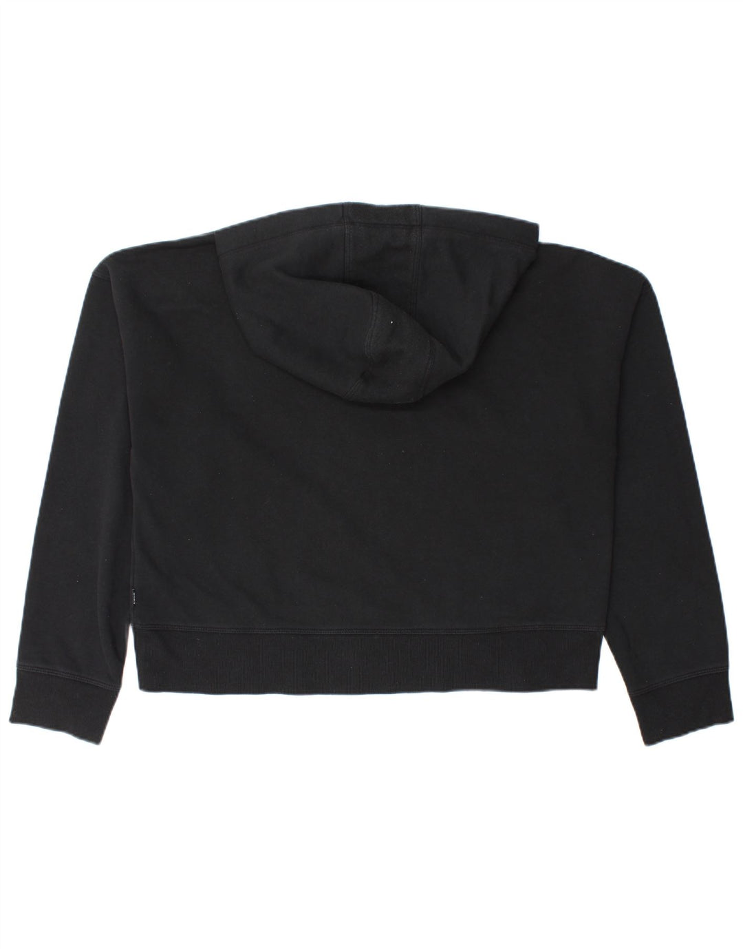 Dkny Pulover oversized Crop Graphic pentru femei UK 14 Bumbac mediu negru