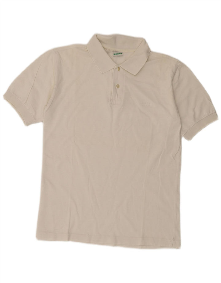 Tricou polo pentru femei Diadora, alb mediu