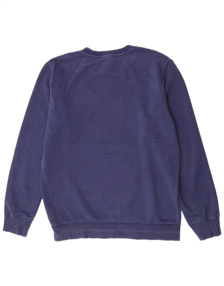 Hanorac pentru bărbați Adidas Jumper mediu din bumbac bleumarin