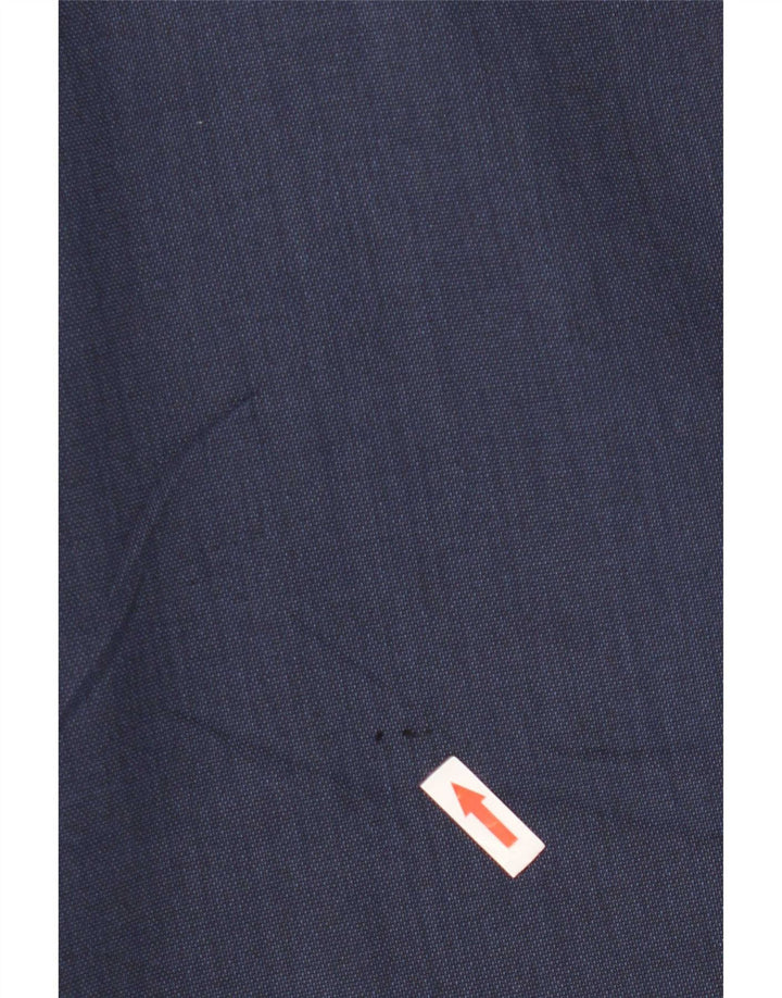 Pantaloni de costum pentru bărbați Marks & Spencer, cu ajustare normală, L34 L33, poliester bleumarin