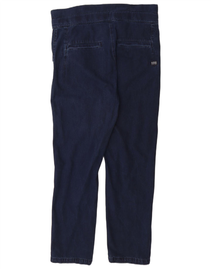 Pantaloni chino subțiri pentru femei G-STAR L30 L30 bumbac bleumarin