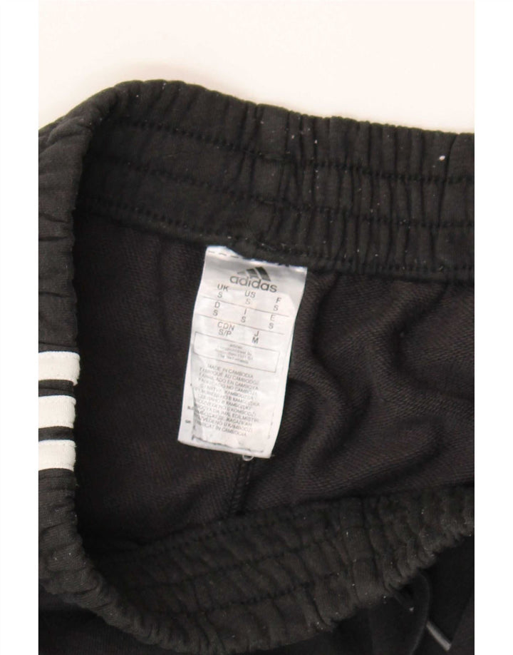 Pantaloni scurți sport pentru bărbați Adidas, bumbac negru mic
