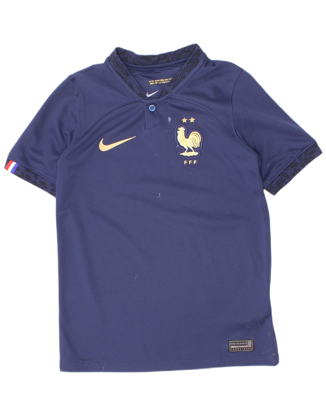 Tricou pentru băieți Nike Top 8-9 ani Mic Bleumarin