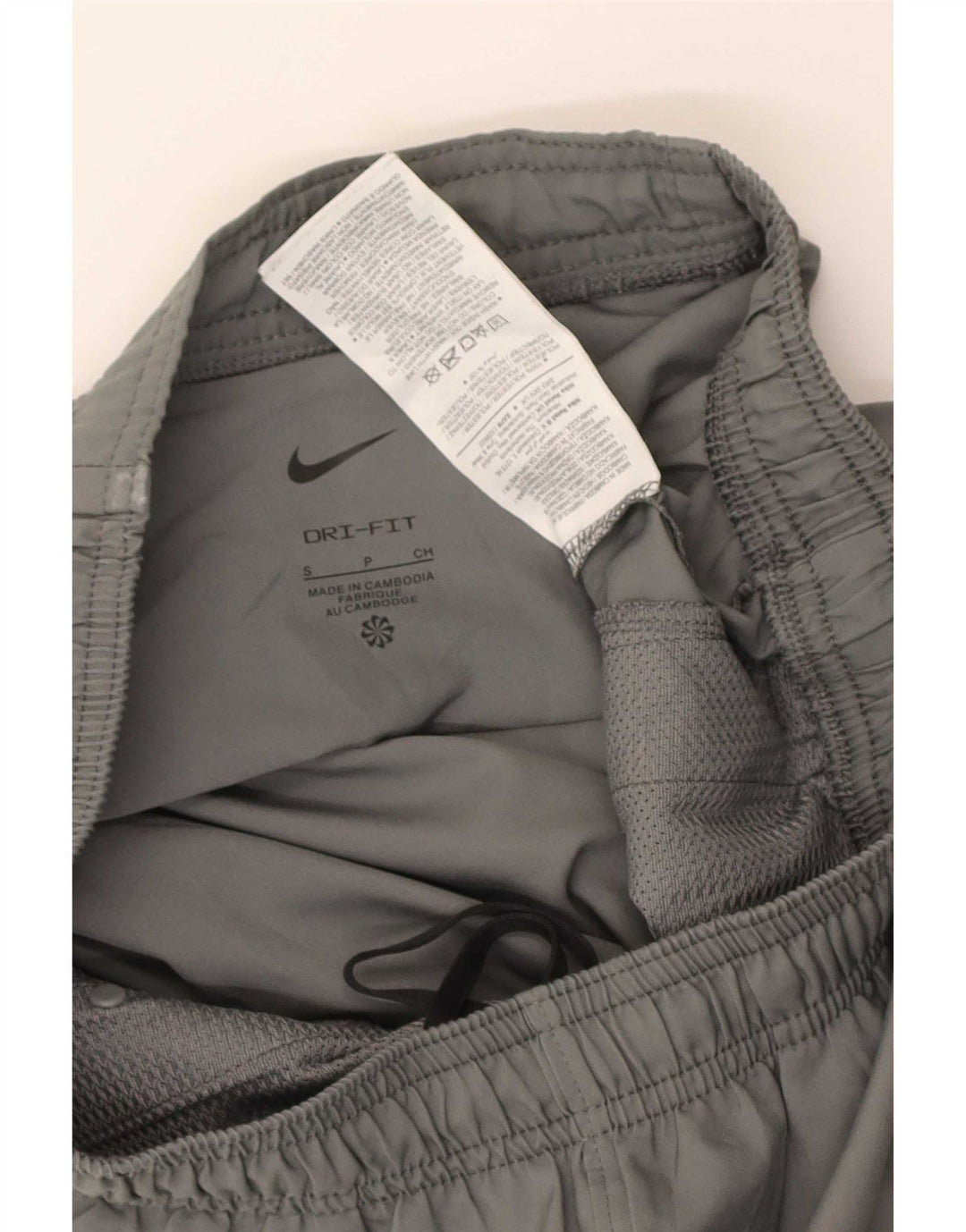 Pantaloni de trening Nike Dri Fit pentru bărbați Pantaloni de jogging Mici, gri, poliester