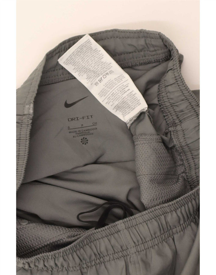 Pantaloni de trening Nike Dri Fit pentru bărbați Pantaloni de jogging Mici, gri, poliester