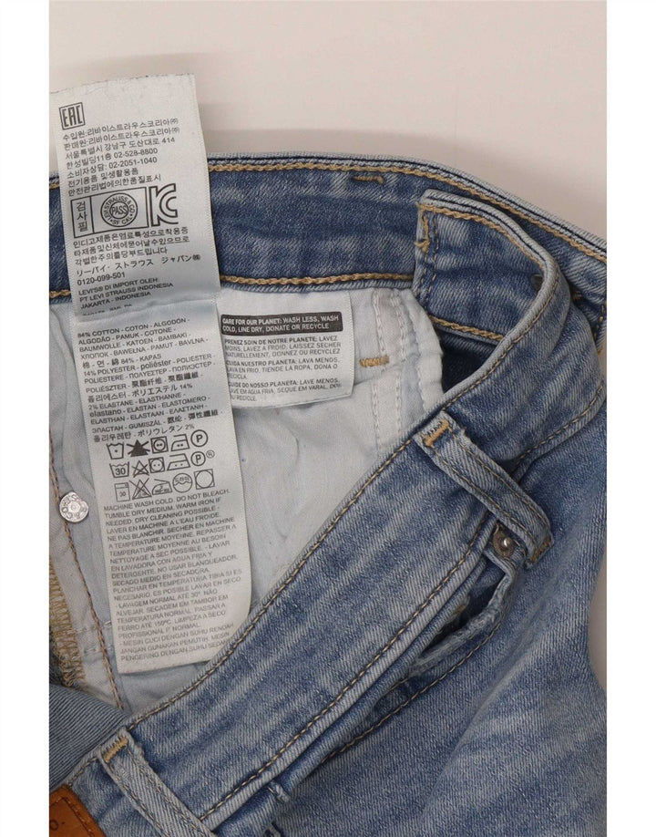Blugi Levi's 715 Bootcut W26 L32 Bumbac albastru
