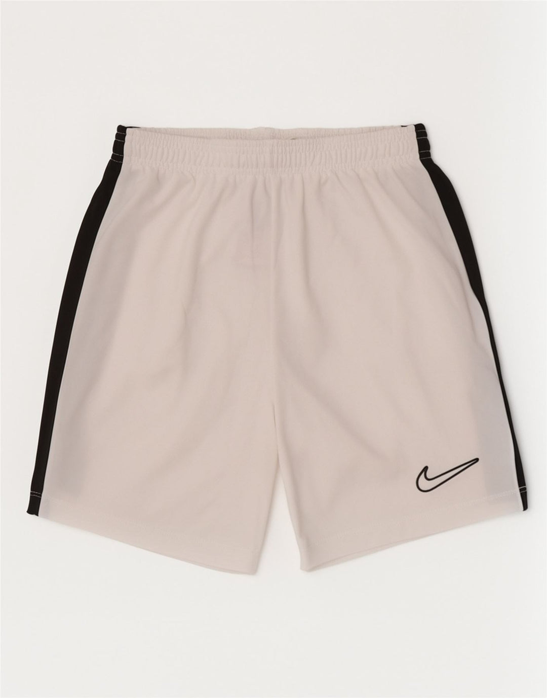 Pantaloni scurți sport Nike pentru băieți 10-11 ani Poliester alb mediu
