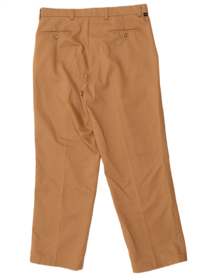 Dockers Pantaloni Chino Drepți Bărbați L34 L32 Poliester Bej