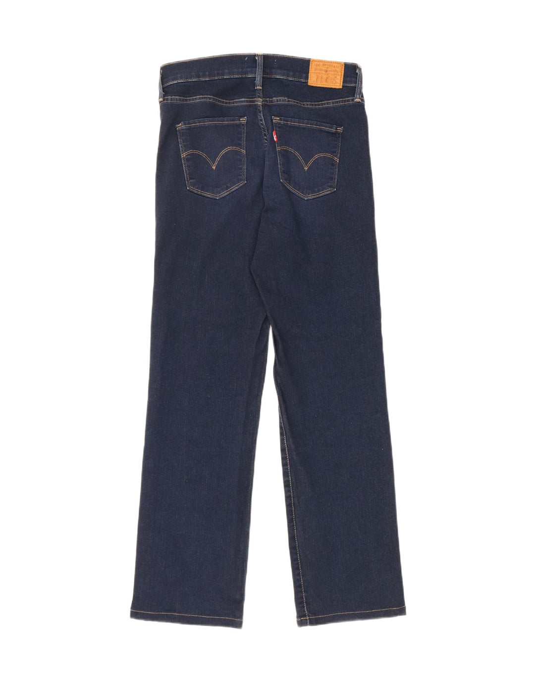 Blugi drepți modelați 314 Levi's pentru femei L28 L28 Bumbac albastru