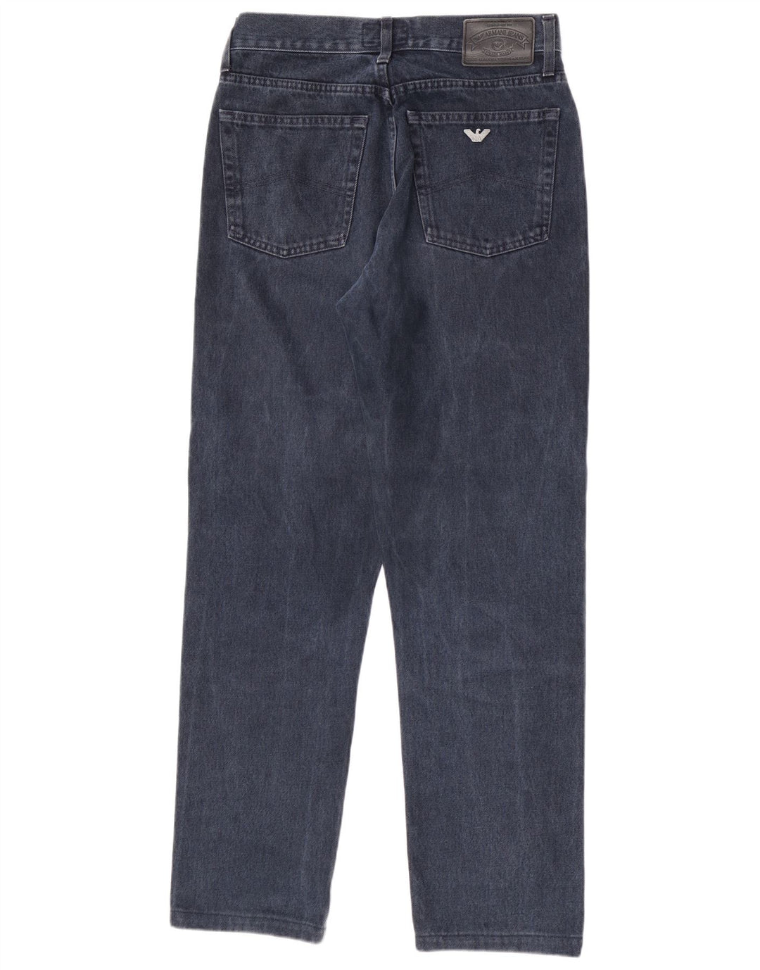 Blugi drepti pentru femei Armani W32 L32 Bumbac bleumarin
