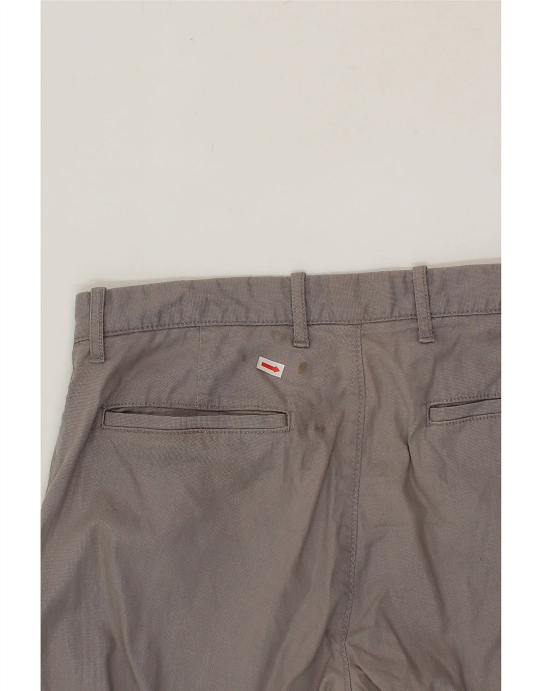 J. CREW Mens Flex Slim Chino Trousers W31 L32 Grey Cotton Vintage J. Crew and Second-Hand J. Crew from Messina Hembry 
