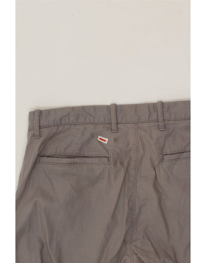 J. CREW Mens Flex Slim Chino Trousers W31 L32 Grey Cotton Vintage J. Crew and Second-Hand J. Crew from Messina Hembry 