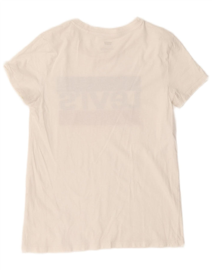 Tricou grafic pentru femei LEVI'S Top UK 6 XS Alb