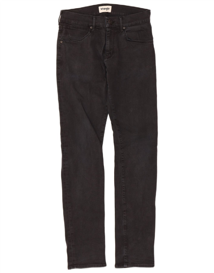 Blugi pentru femei Wrangler Larston Slim W28 L32 negri