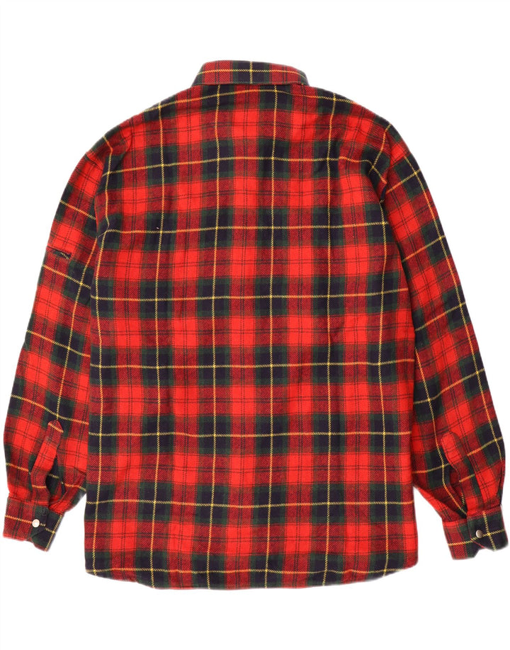 Cămașă de flanel pentru bărbați, 2XL, roșu Check