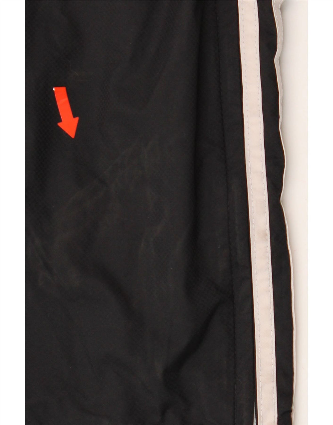 ADIDAS Womens Tracksuit Trousers UK 12 Medium Black Nylon Vintage Adidas and Second-Hand Adidas from Messina Hembry 