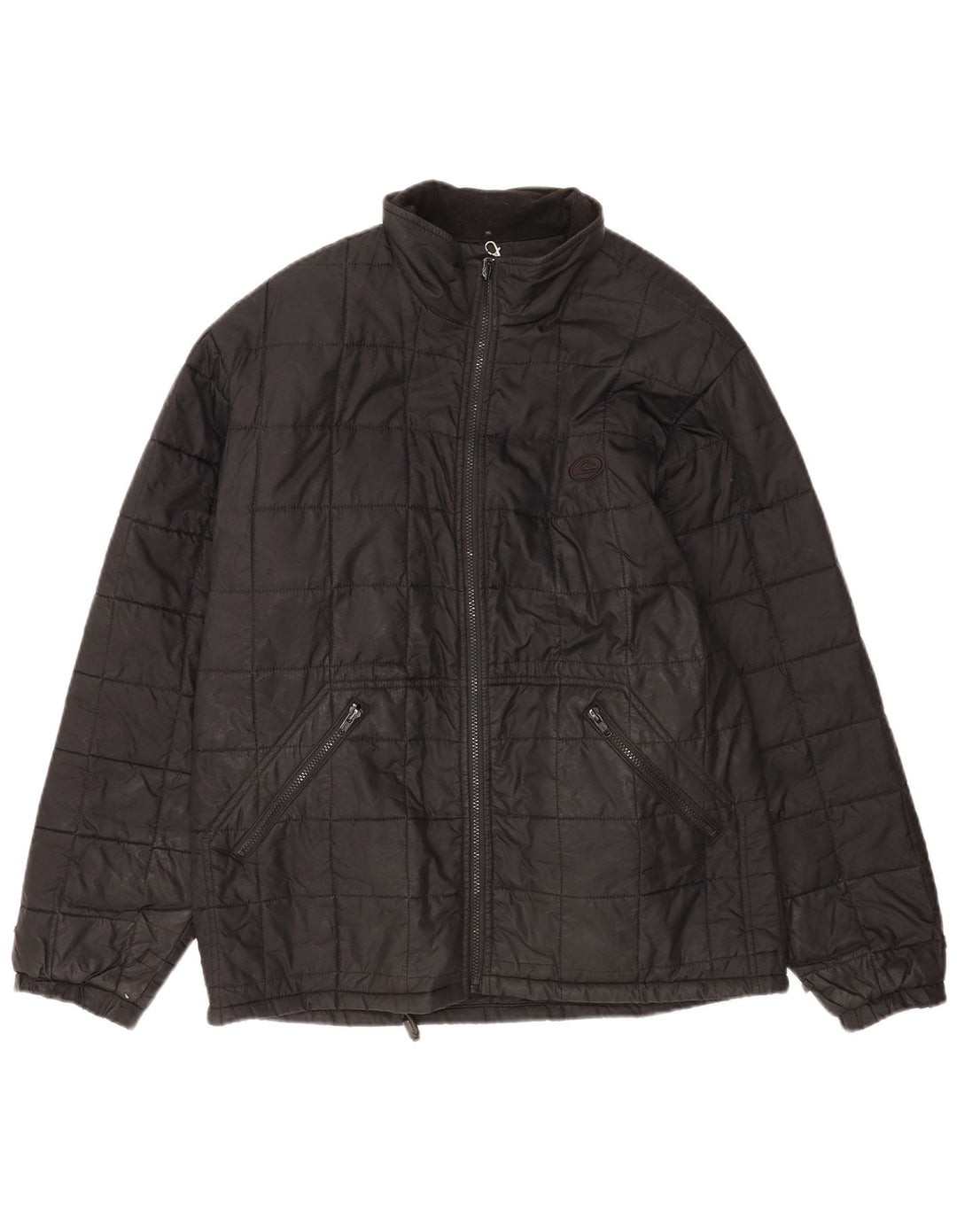 Jachetă matlasată Quiksilver pentru bărbați UK 40 Large Black