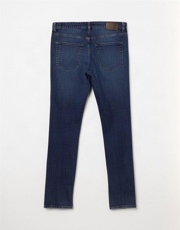 Blugi slim pentru bărbați Hugo Boss W33 L32 Bumbac albastru