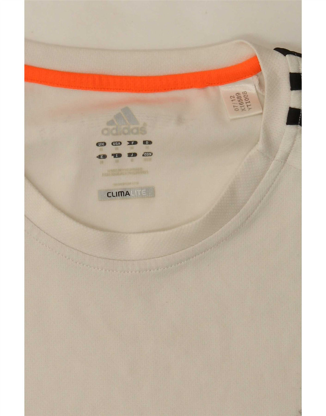 Adidas Mens Climalite Vest Top Medium White