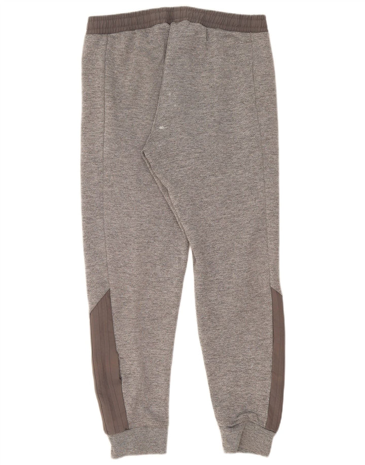 Pantaloni de trening pentru bărbați Adidas Pantaloni de jogging Gri mediu Poliester color bloc