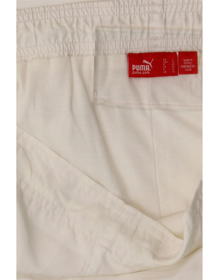 Pantaloni de trening Puma pentru femei UK 14 Large White