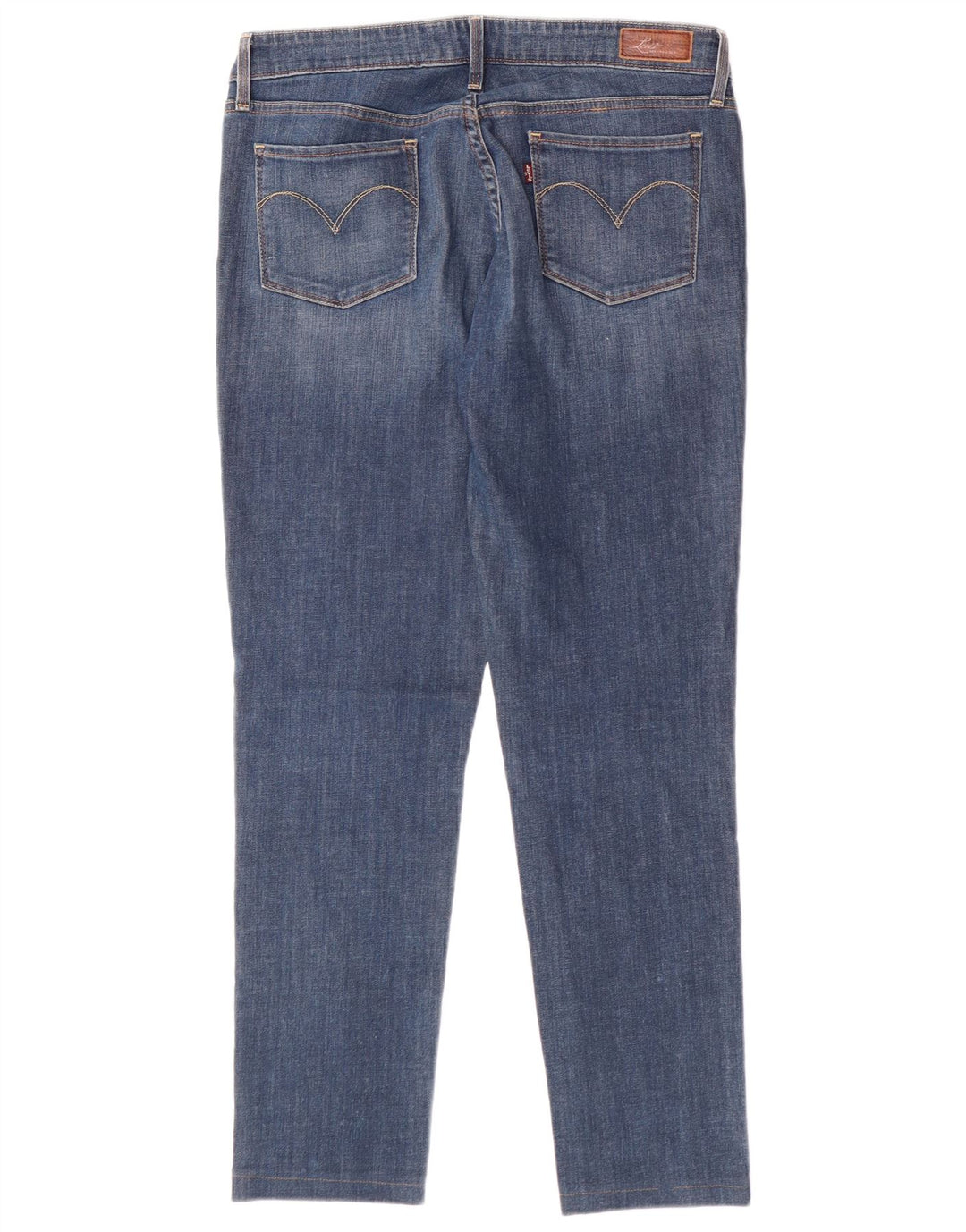 Blugi skinny pentru femei Levi's Slight Curve W31 L29 Bumbac albastru