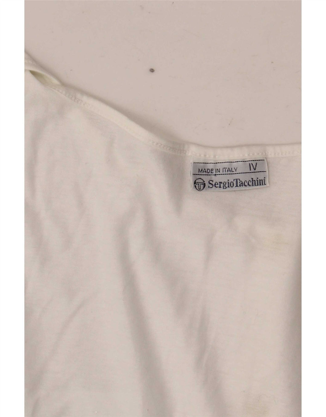 Bluză fără mâneci pentru femei Sergio Tacchini UK 14 Large White