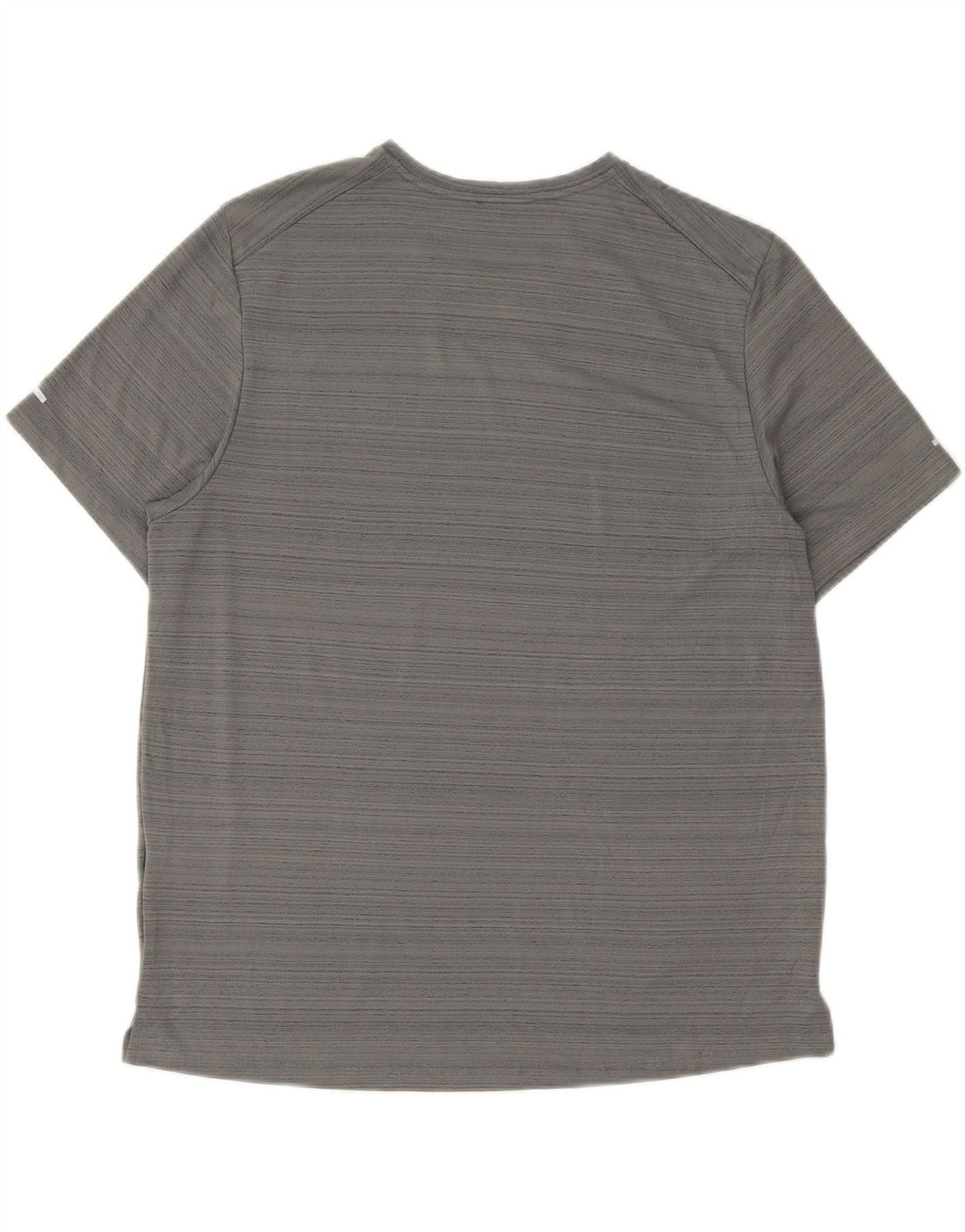 Tricou Nike Dri Fit pentru bărbați Top mare, gri, poliester cu dungi