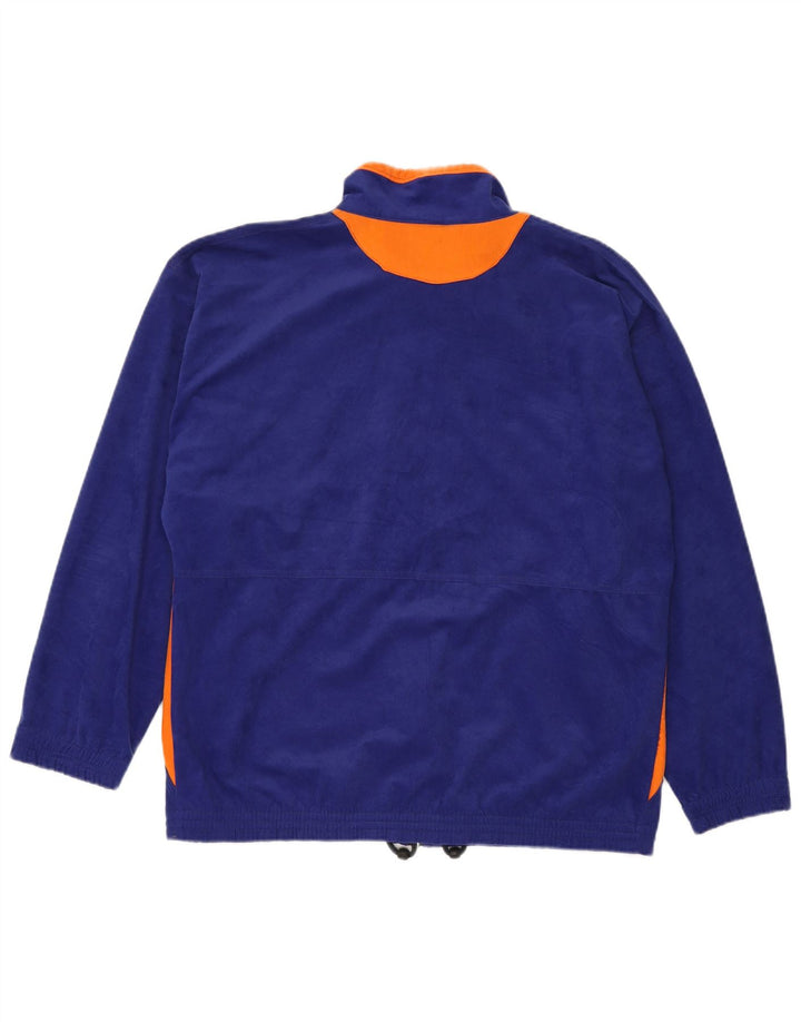 Jachetă fleece pentru bărbați MC Kee UK 42 XL bleumarin poliester color bloc