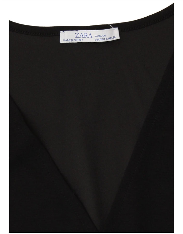 Rochie Zara Femei Regular Basic UK 10 Mic Negru