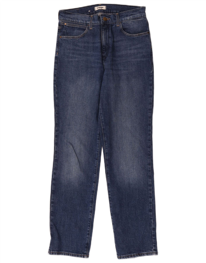 Blugi drepti pentru bărbați Wrangler W29 L30 Bumbac albastru