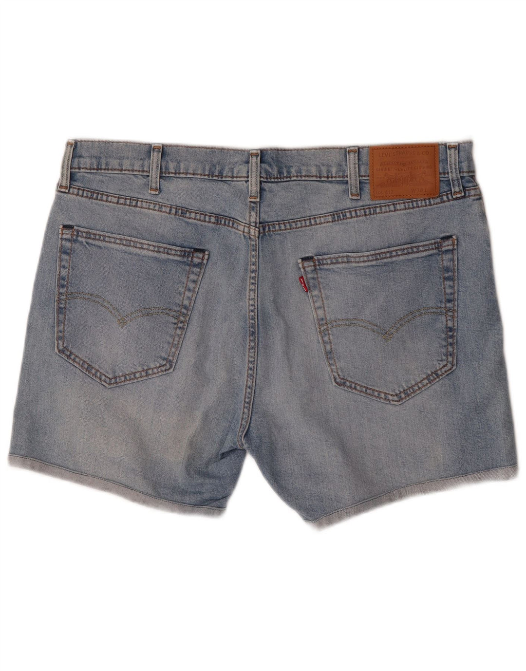 Pantaloni scurți Levi's 412 Denim W38 XL Blue Bumbac