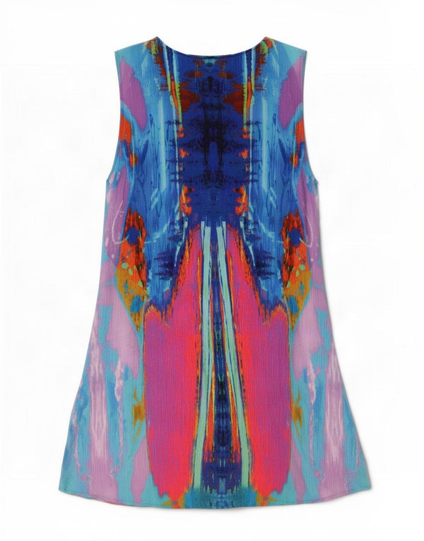 Rochie Cort Desigual pentru femei cu model abstract EU 44 XL multicolor